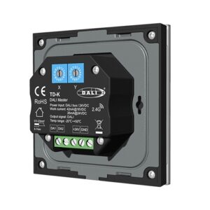 M TD-K DALI Rotary Dimmer DALI Master MISK Black Back